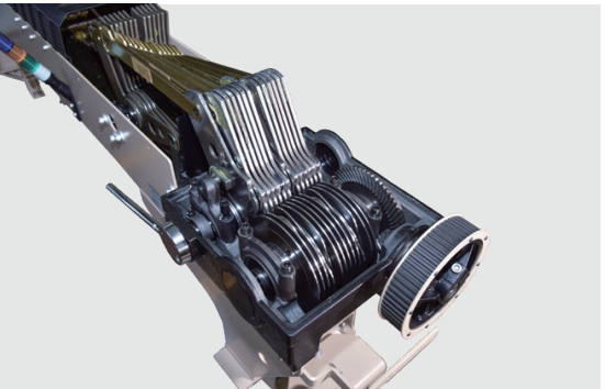 C21 cam shedding overall cast box structure